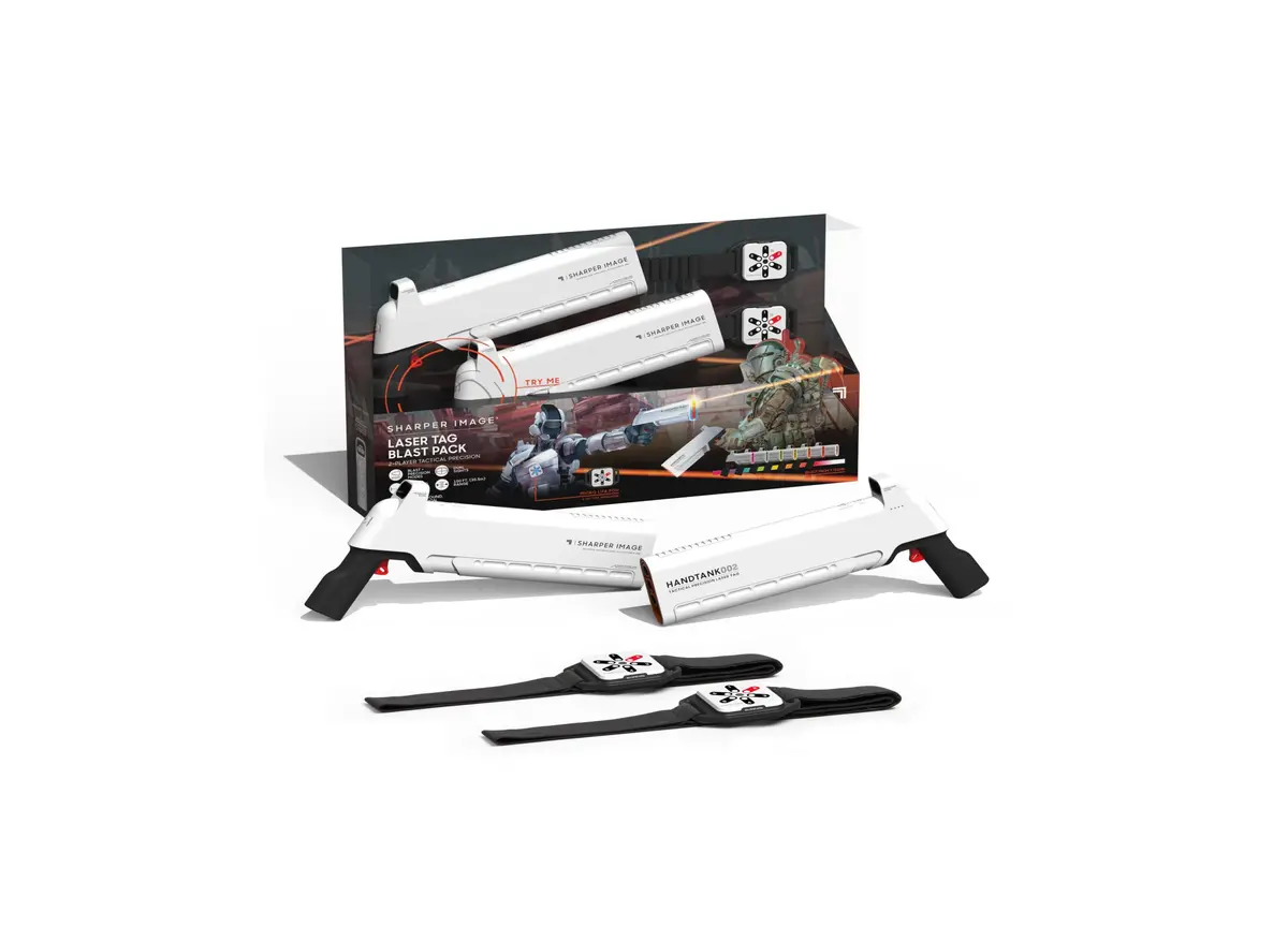 Sharper Image 2-Player Laser Tag Handtank Blast Pack 1