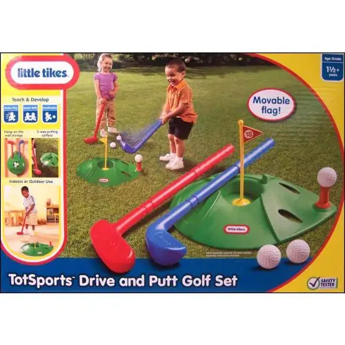 Little Tikes Totsports Easy Hit Golf Set - Backyard Mini Golf 1