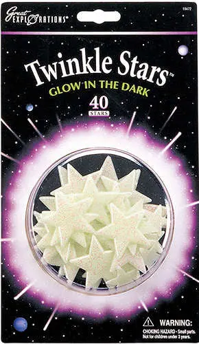 Cosmic Adventure Glow In The Dark Twinkle Stars Set 1