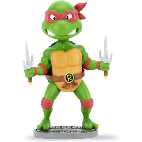 Teenage Mutant Ninja Turtles 6.5 Inch Head Knocker - Raphael Collectible Figure 1