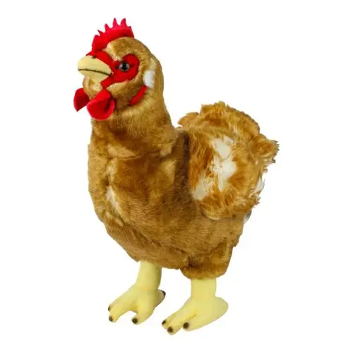 Go! Games Farmhouse Collection 13 Inch Hen Plush - Lifelike Detailing 1