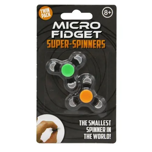 Twirl-Tastic Fidget Micro Spinner Dual Pack 1
