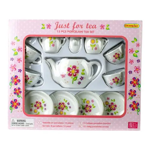 Flower Porcelain Tea Set 12 Piece 1