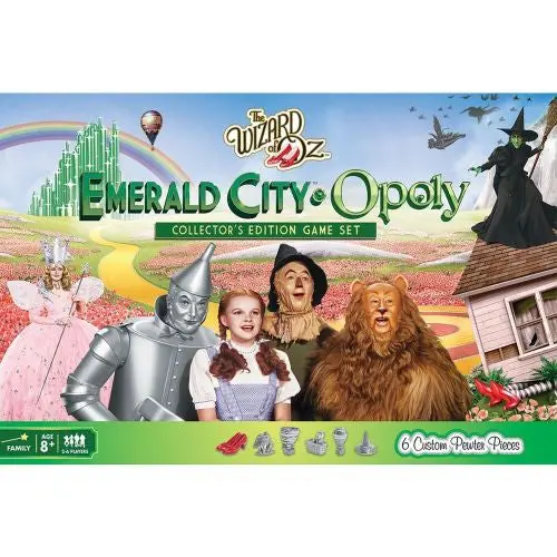 The Wizard Of Oz Opoly Collector's Edition Board Game 1