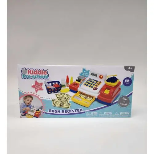 Supershop Kiddie Cash Register With Solar-Powered Calculator 1