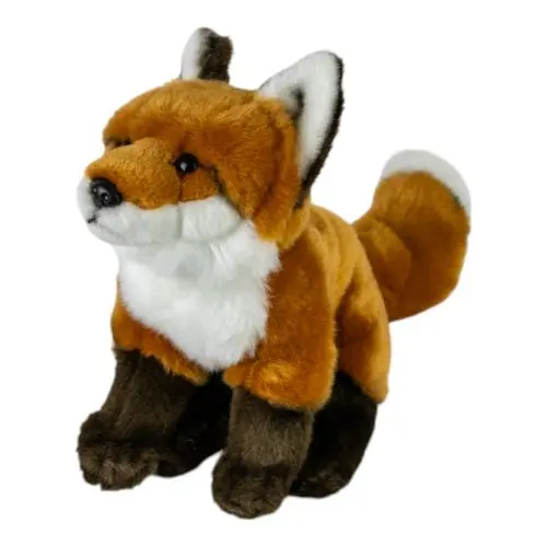 Red Fox Plush 10In 1