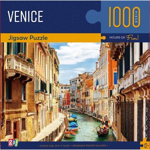 Gc Venice Enchanting Canals Jigsaw Puzzle - 1000 Pc 1
