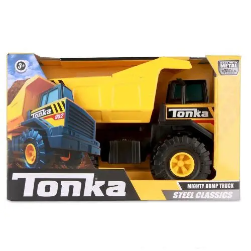 Tonka Steel Classics Mighty Dump Truck - Yellow And Black 1