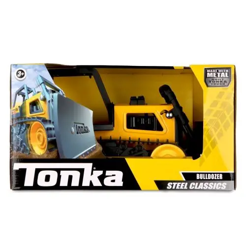 Tonka Steel Classics Bulldozer With Realistic Blade Action 1