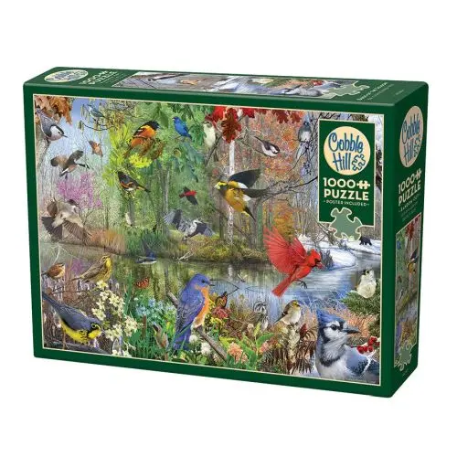 Cobble Hill Bird Of The Season 1000Pc Jigsaw Puzzle 1
