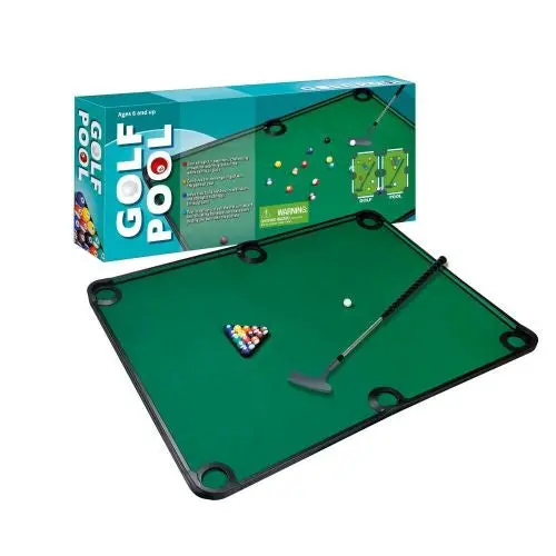 Deluxe Golf Pool Indoor Game Mat | Family Fun | Realistic Golf & Pool Experience 1
