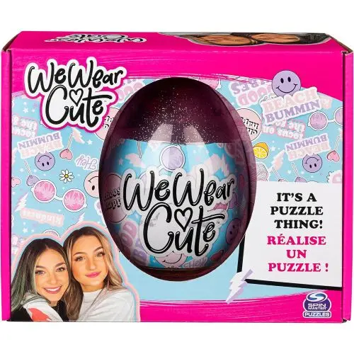 We Wear Cute Vibrant Egg-Shaped 100-Piece Puzzle 1