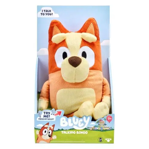 Bluey 12 Inch Talking Bingo Plush Toy 1