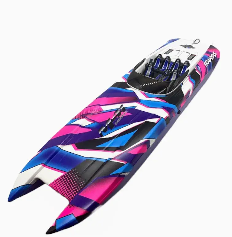 Fits M41 Widebody Boat Hull & Hatch Purple Catamaran Dcb Blue Painted 57046-4 1