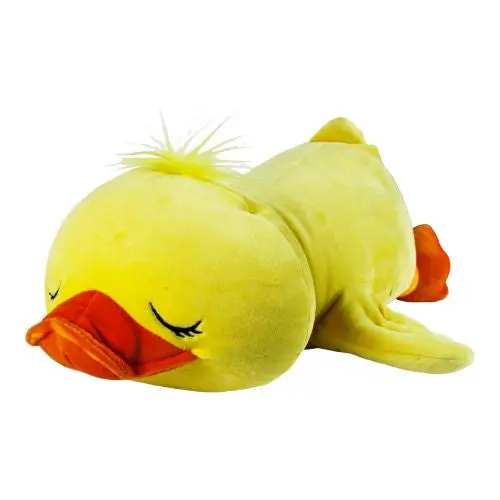 Snoozimals 20In Super Soft Dolly The Duck Plush Toy - Yellow 1