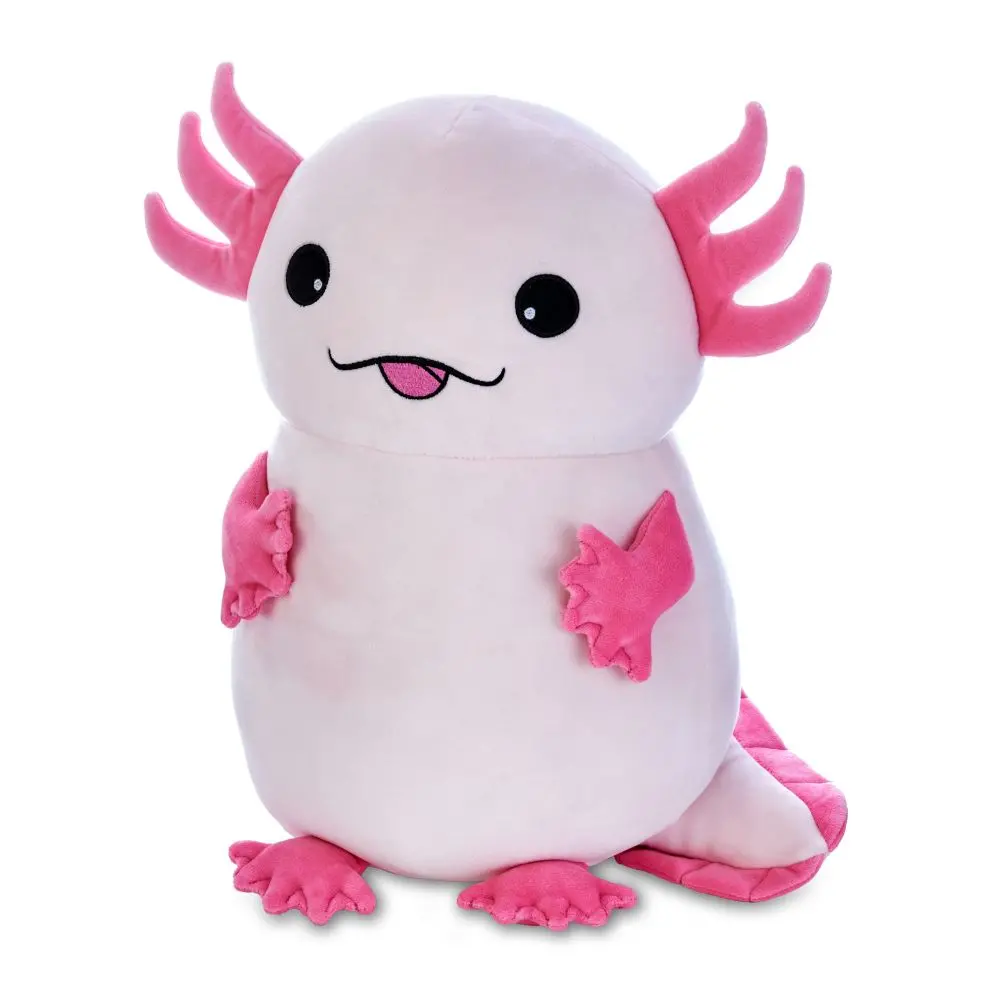 Kobioto Axolotl 12 Inch Supersoft Plush - Vibrant Pink 1