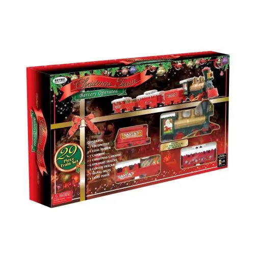 Santa's Express - 29 Piece Christmas Train Set - Holiday Magic Edition 1