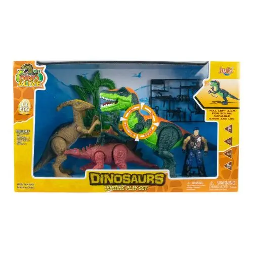 Juda Toys Dinosaurs Hunting Playset With Sound And Action Features 1