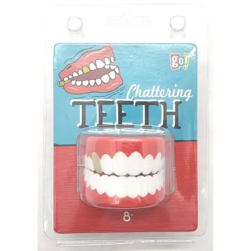 Classic Chattering Teeth Wind-Up Toy For Endless Fun 1