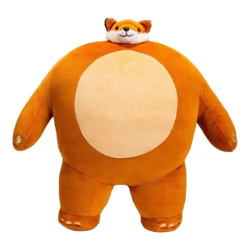 Bagstock Tiny Headed Plush Fox 15 Inch - Vibrant Orange 1
