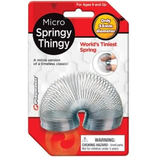 World's Tiniest Springy Thingy: Pocket-Sized Bouncing Fun 1