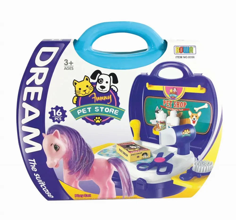 Master Toys Pony Pet Shop Play Set - 16 Pieces 1