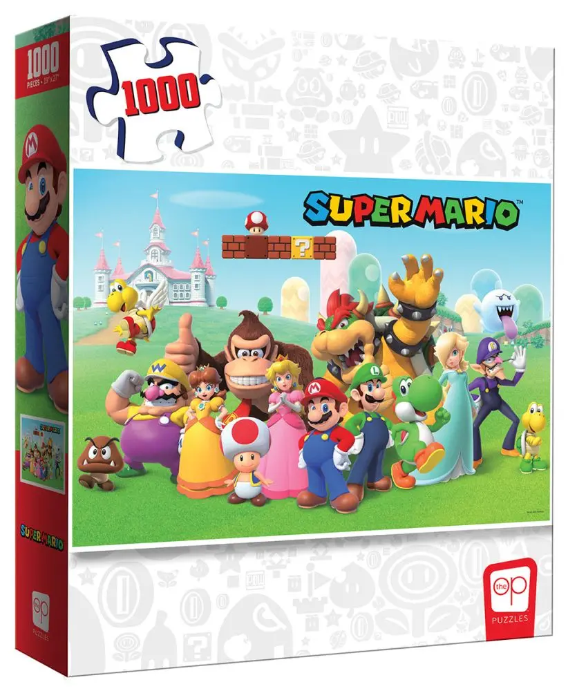 Usaopoly Super Mario Mushroom Kingdom Jigsaw Puzzle - 1000 Pc 1