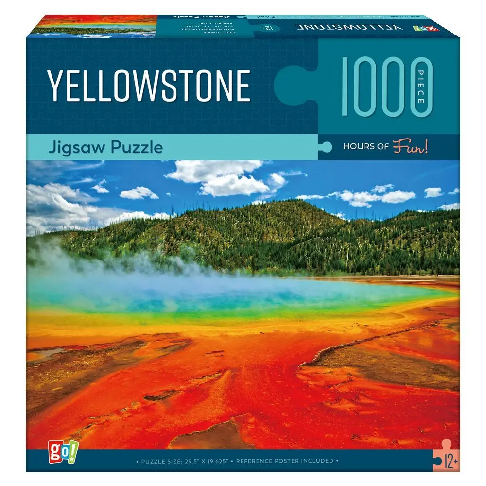 Yellowstone National Park Scenic Jigsaw Puzzle By David Maclean - 1000 Pc 1