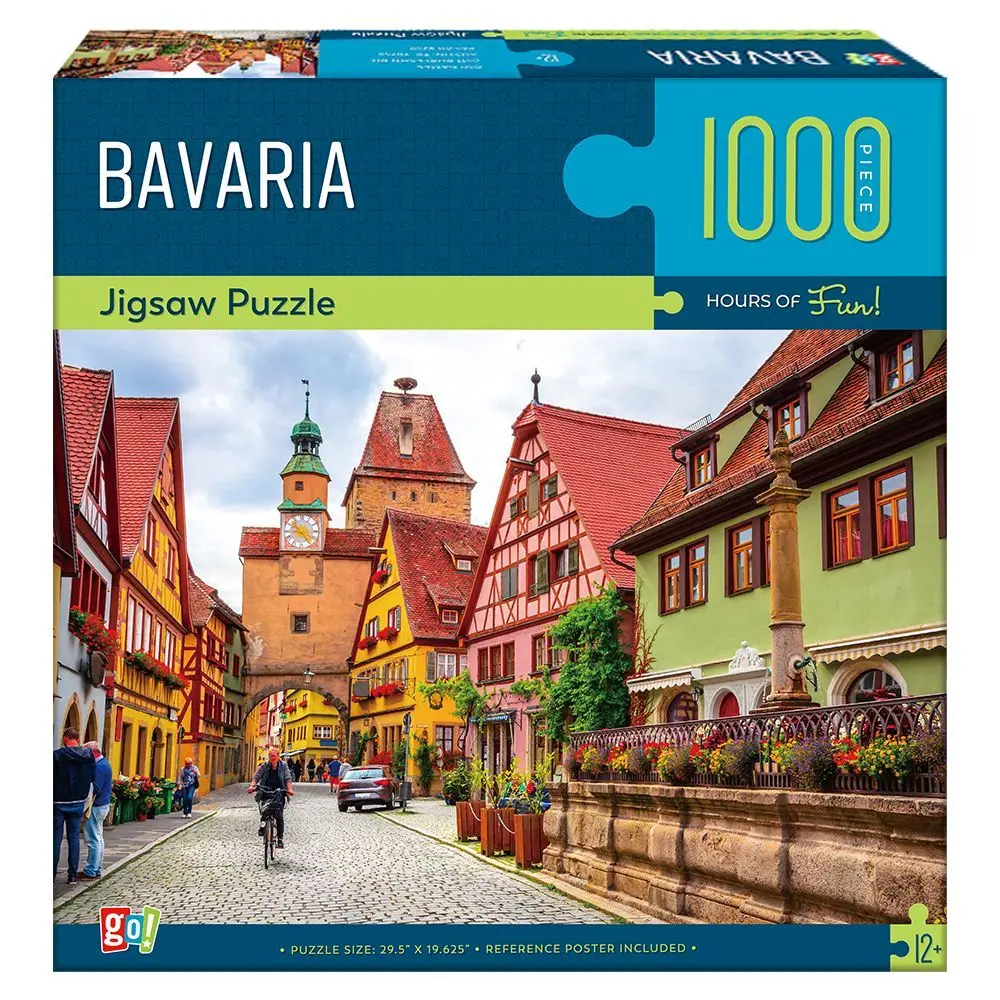 Re-Marks Bavaria Travel & Monuments Jigsaw Puzzle - 1000 Pc 1