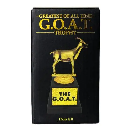 G.O.A.T. Trophy: Ultimate Gold-Plated Award 1