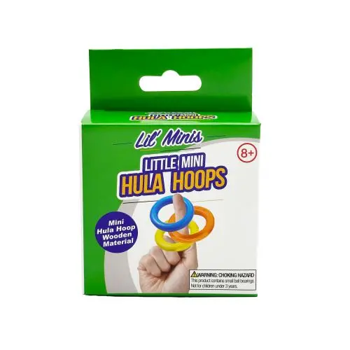 Lil' Minis Wooden Mini Finger Hoops: Portable Hoopla Fun 1