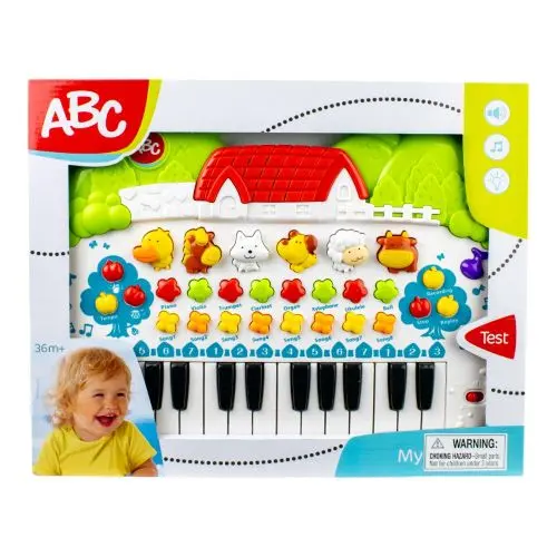 Abc Animal Keyboard Bf Interactive Musical Learning Toy 1