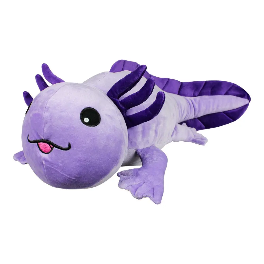 Snoozimals Perla The Purple Axolotl 20In Plush - Ultra-Soft Cuddle Companion 1