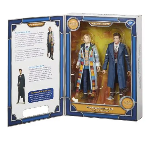 Doctor Who Regeneration Set: 13Th And 14Th Doctors Collector's Edition 1
