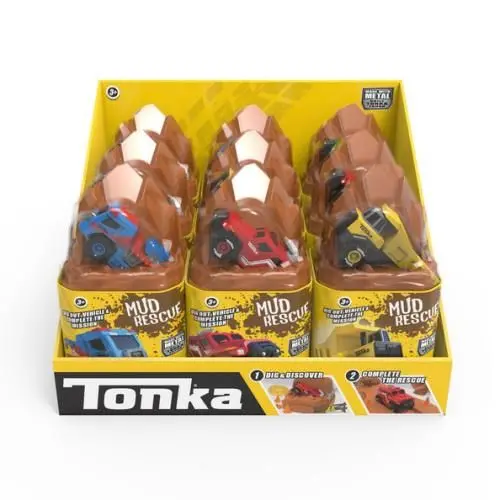 Tonka Mud Rescue Metal Movers Diecast Truck Set 1