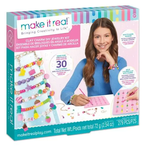 Clay Charm Factory Complete Diy Jewelry Making Kit 1