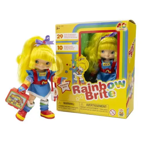 Rainbow Brite 5.5In Fashion Doll With Accessories - Threaded Hair 1