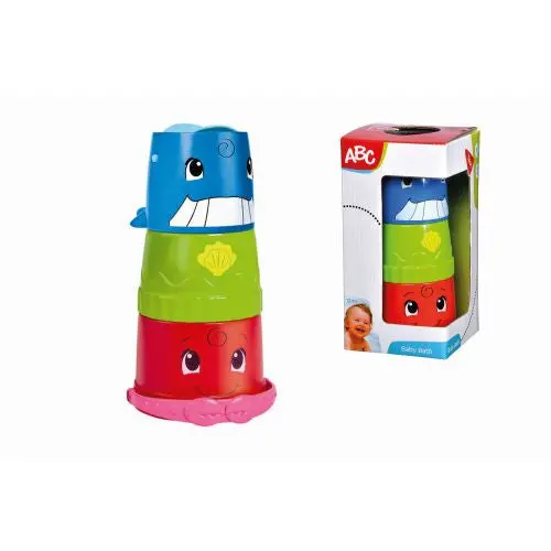 Abc Fun Bucket With Colorful Stacking Cups 1