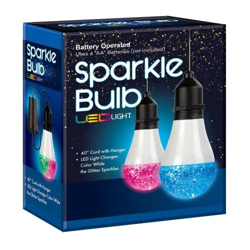 Sparkle Bulb Colorful Night Light 1