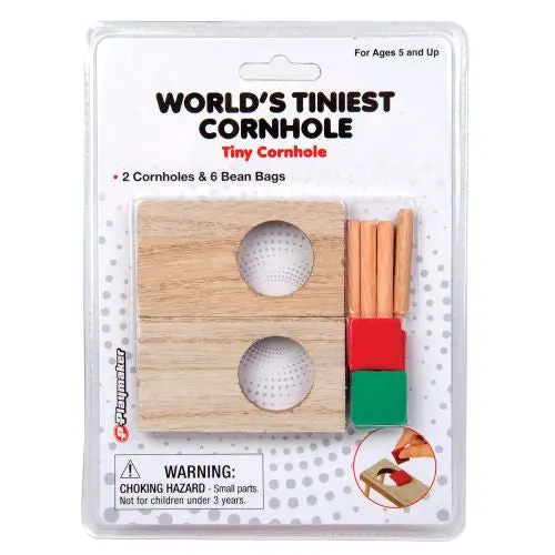 Mini Cornhole Masterpiece: World's Tiniest Cornhole Game 1