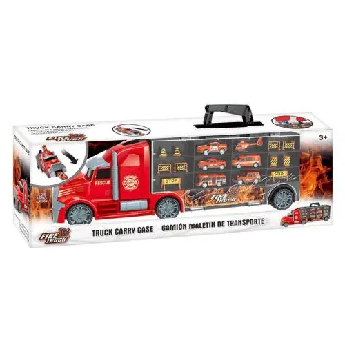 Fire Engine Truck Carry Case Bf 1