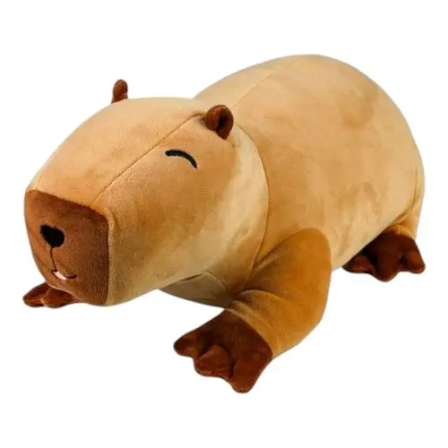 Snoozimals Super Soft 20In Capybara Plush - Cuddly Companion 1