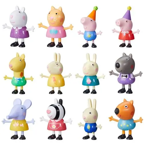 Peppa's Party Friends Poseable Character Figures 1