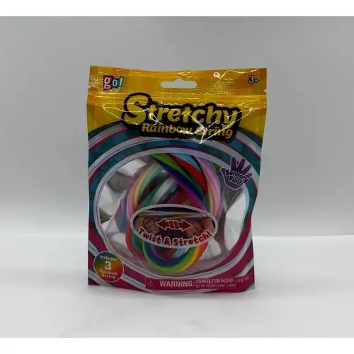 Vibrant Stretchy Rainbow String For Endless Crafting Fun 1