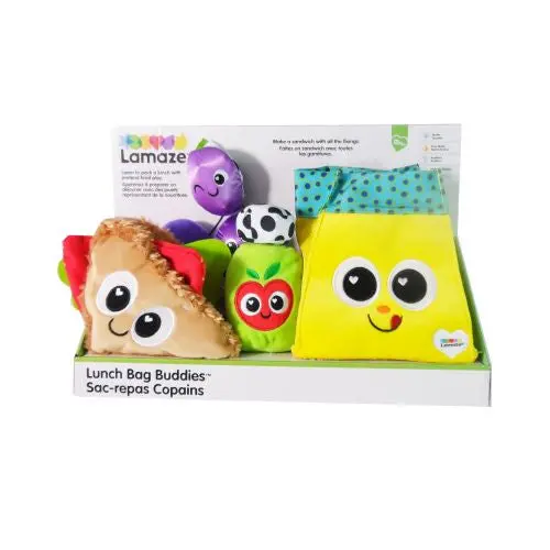 Lamaze Lunch Bag Buddies - Sandwich Playset With Juice Bottle 1