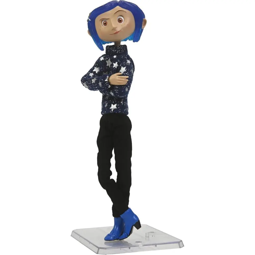 Neca Coraline 7 Inch Articulated Action Figure - Star Sweater Edition 1