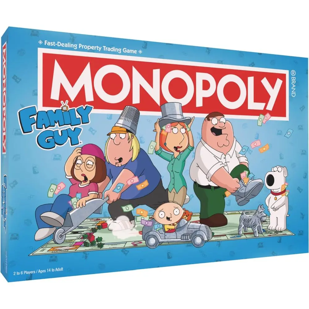 Family Guy Monopoly Board Game - Quahog Edition 1