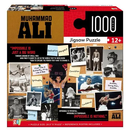 Gc Muhammad Ali Legendary Boxer Jigsaw Puzzle - 1000 Pc 1