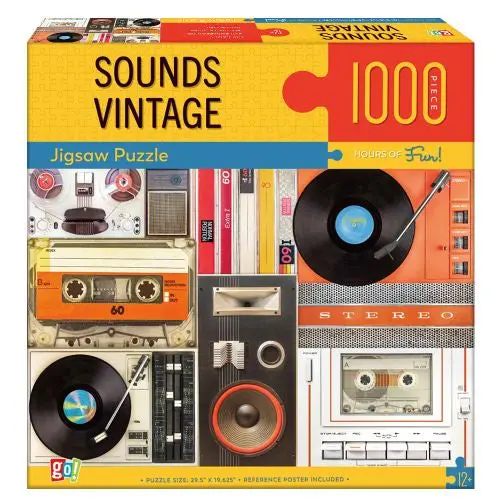 Gc Retro Vinyl Record Jigsaw Puzzle - 1000 Pc 1