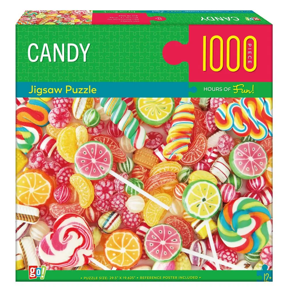 Go Games Candy Delight Jigsaw Puzzle - 1000 Pc 1